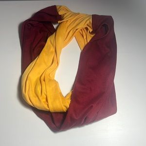 FSU Garnet and Gold Infinity Scarf